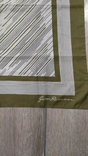 Gim renoir,италия! большой подписной платок в оливковых тонах, роуль,новый, фото №5