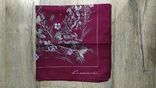 Leonardi,италия большой подписной платок цвета марсала, роуль,новый, фото №5