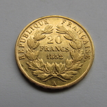 20 франков 1852 г. Франция, фото №5