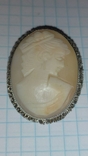 Antique cameo. The brooch is a pendant., photo number 2