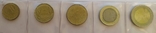 Monaco Monaco - set of 5 coins 10 20 50 Cent 1 2 Euro 2003 - a - sealed, photo number 2