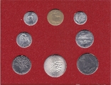 Vatican Vatican Set 8 coins 1 2 5 10 20 50 100 ( 500 silver) Lire 1971 a/X - in cardboard, photo number 3