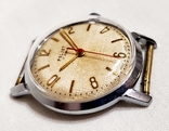 Export watch Flight of 17 stones in chrome case 1MChZ named after Kirov of the USSR, photo number 4