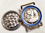 Export watch Flight of 17 stones in chrome case 1MChZ named after Kirov of the USSR, photo number 9