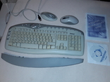 Клавиатура Chicony KBR0108 + мышка USB + мышка беспроводная.(комплект), photo number 3