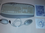Клавиатура Chicony KBR0108 + мышка USB + мышка беспроводная.(комплект), фото №4