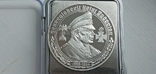 Срібна настільна медаль Німеччини 35 грам. 999 проби., фото №8