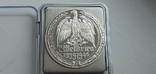 Срібна настільна медаль Німеччини 35 грам. 999 проби., фото №10