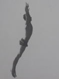 Прыжок, акробатика, голый торс/активный отдых в СССР - 12х9 см., фото №3