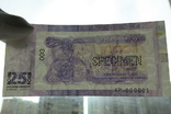 Сувенірні банкноти 25 років грошової реформи (серія КР), фото №5
