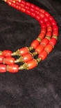 Coral coral necklace modern, photo number 2