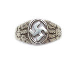 III REICH партийное NSDAP кольцо печатка серебро копия., фото №4