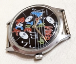 Chaika-Melody watch in chrome case 17 stones Uglich movement production, photo number 3