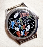 Chaika-Melody watch in chrome case 17 stones Uglich movement production, photo number 6