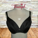Triumph 70С/D Бюстгальтер поролон косточка черный, numer zdjęcia 3