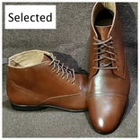 Кожаные ботинки SELECTED ( p42 / 28 cм )., photo number 2