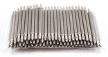 Watch lugs 18 mm Ф1.5 mm 100 pieces. Springbars, studs, pins for attaching bracelets, photo number 6