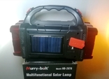 Аккумуляторный фонарь powerbank прожектор, сонячна батарея, ліхтарик багатофункціональний, фото №5