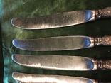 Ножи столовые новые ЗИШ МНЦ нерж.сталь с ценой длина 22.5см. комплект 6шт., фото №10
