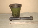 Mortar with pestle ., photo number 4