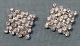 Clips Metal Rhinestones Vintage Germany, photo number 3