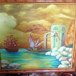 The painting was painted in oil in 1971. Pirates Bay, photo number 2