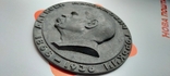 Велика важка плакетка або настільна медаль А М.Горький 1868-1936, фото №3