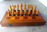 Chess Chess USSR. Large carved., photo number 2