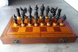 Chess Chess USSR. Large carved., photo number 3