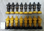 Chess Chess USSR. Large carved., photo number 4