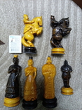 Chess Chess USSR. Large carved., photo number 11