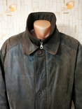 Куртка потужна шкіряна чоловіча LEATHER COLLECTION p-p XL, фото №4