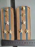 Vintage. Shoulder straps ceremonial of the Colonel of Aviation of the USSR Navy, photo number 6
