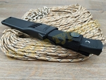 Нож с фиксированный с клинком толщиной 4.5 мм Fallkniven-F1 реплика, фото №7