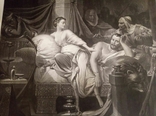 Гравюра, Самсон і Даліла 1860 роки, photo number 5