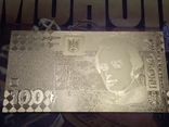 100 гривень 2005 24K Gold, фото №4