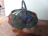 Homemade vintage little basket. Made during the Soviet era., photo number 5