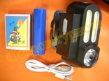 Фонарь налобный аккумуляторный 611 XPE COB с аккумулятором 18650, фото №3