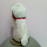 White plush dog dog toy igrashka USSR, photo number 5