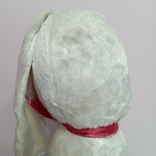 White plush dog dog toy igrashka USSR, photo number 7