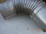 Коліно для Котла - Болеряна 45 градусів нахил 150 мм діаметр з Німеччини, фото №8