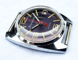 Commander's watch in chrome case 2234 movement blue dial ChCZ, USSR, photo number 5