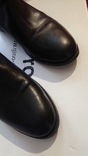 Кожаные черные сапоги, осень, 39 джино росси, фото №5
