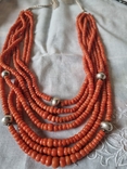 Coral necklace., photo number 2