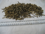 Furniture screws .. under brass .. 90s - 1kg. new., photo number 2