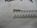 Furniture screws .. under brass .. 90s - 1kg. new., photo number 3