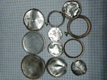 Кришки годинників срібні, фото №3