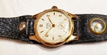 Watches Mayak gold-plated with guillushed dial PCZ USSR, photo number 3