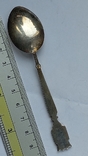 Souvenir spoon "Paris", silver, 13+ grams, France, photo number 5
