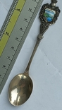 Souvenir spoon, Stresa, Italy, silver, 10+ grams, photo number 2